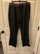 Medcoutre Scrub Pants Black Many Pockets Sz L