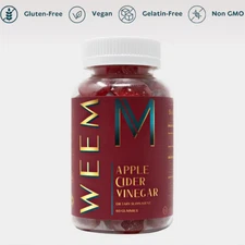 WEEM Apple Cider Vinegar Gummies - Premium Detox & Helps Digestion for Unisex