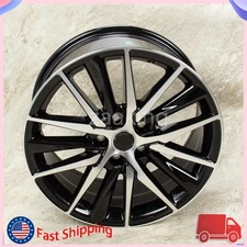 18" x 8" Alloy Machined Black Wheel Rim 95093 for Toyota Camry 2021 2022 2023
