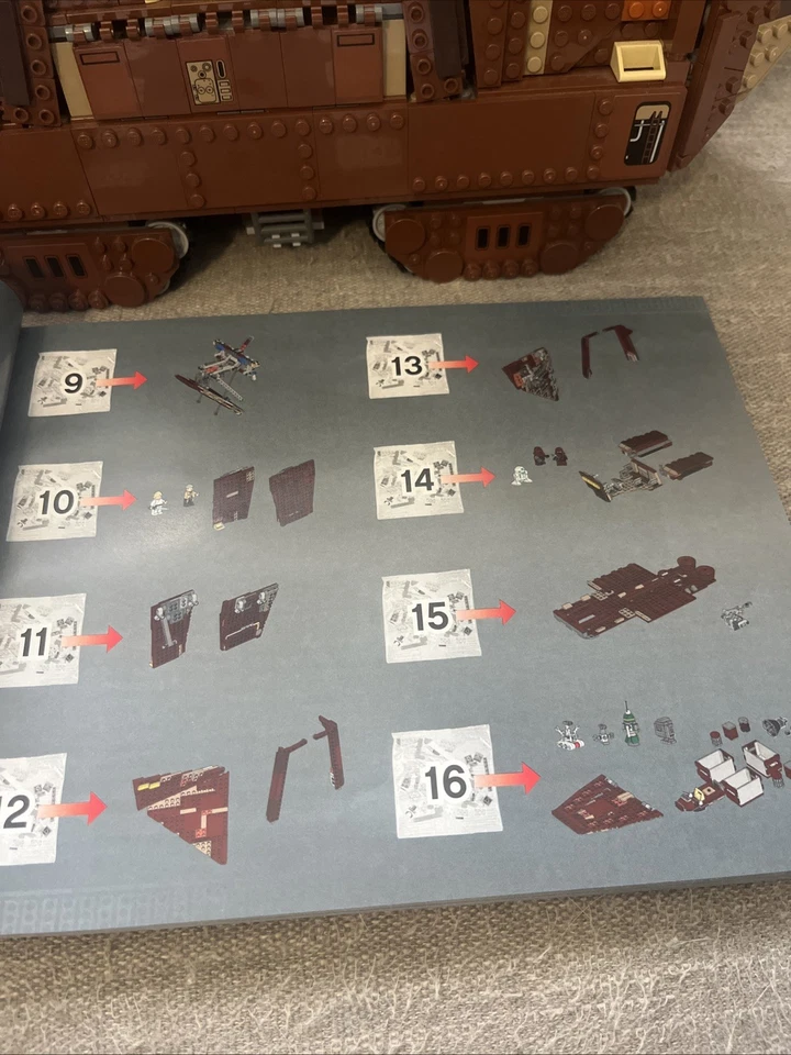 LEGO Star Wars - UCS Sandcrawler (75059) Completo Sin Figuras Imperio Tattoooine! Foto 3 de 4