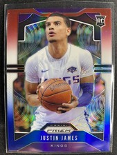 James, Justin - 2019-20 Prizm - Rookie - Red/White/Blue Prizm