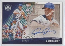 2022 Panini Diamond Kings DK Signatures Holo Silver 16/75 Aaron Ashby Auto w5c