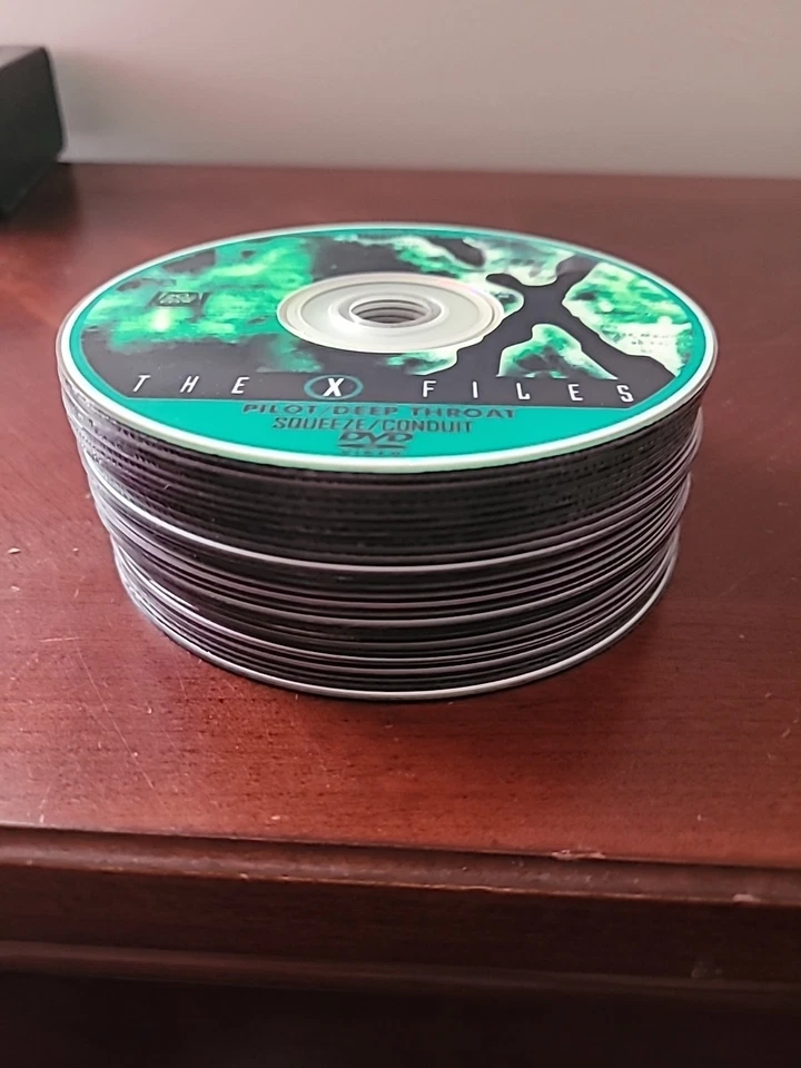 The X Files On DVD TV Series Seasons 1 - 5 (Disc Collection Only) *No Cases** - Image 2 of 4