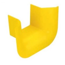 Panduit - FRTR4X4LYL - Panduit FiberRunner Bend Radius Control Trumpet, 4x4,