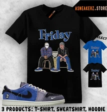 Shirt To Match AJ 1 Low OG Voodoo Alternate Sneaker Matching Friday Freddy Jason