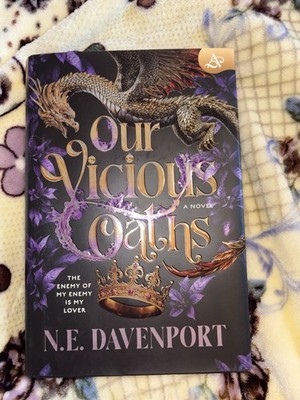 Allurial Our Vicious Oaths by N. E. Davenport Special Edition Hardcover