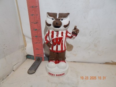 University of Wisconsin Bucky Badger bank - With plug!
