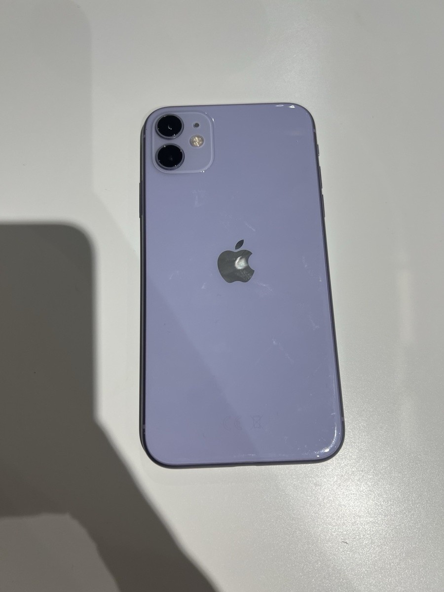 Apple iPhone 11 - 128GB - Purple (Unlocked) A2221 (CDMA + GSM) for