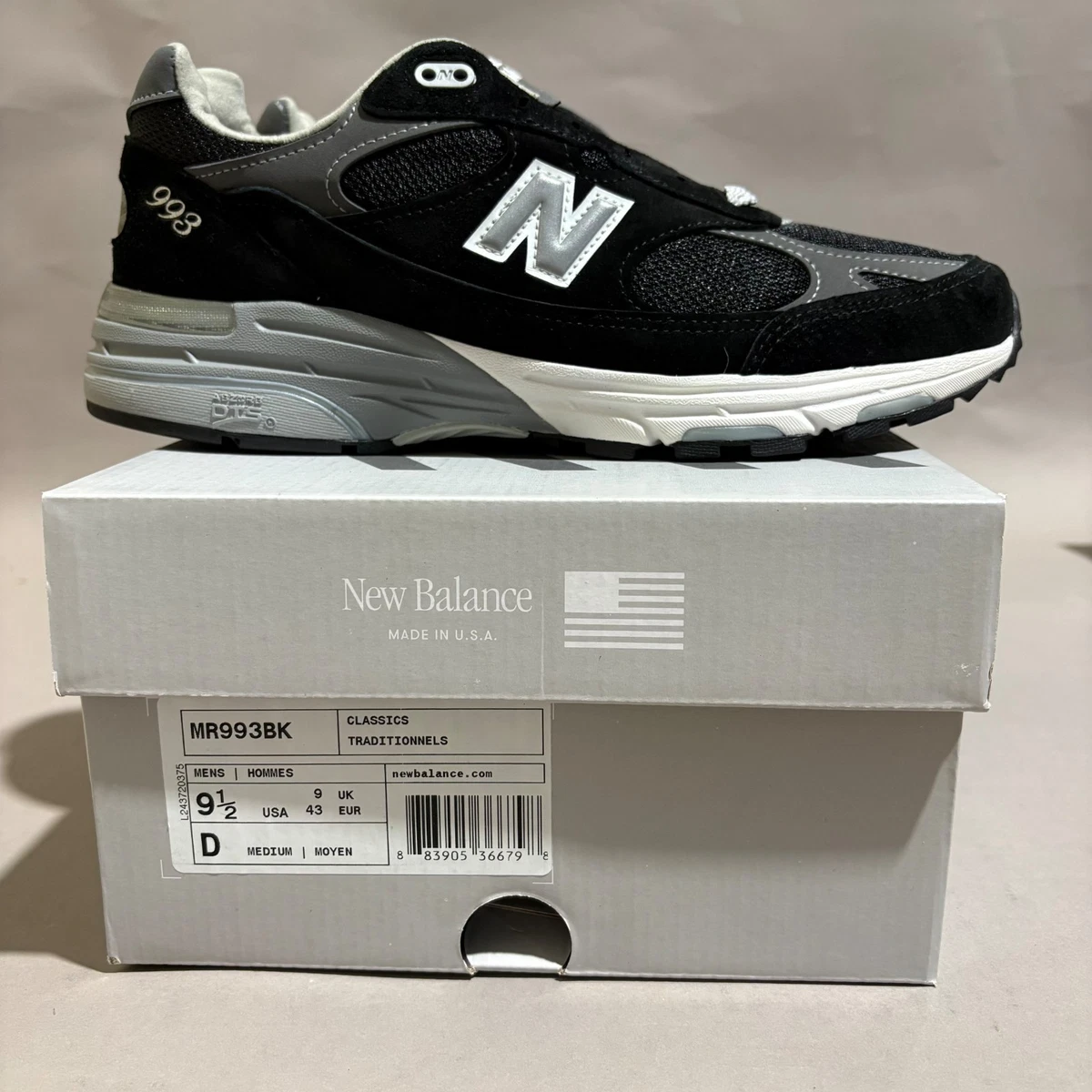 New Balance 993 Made In USA Grey for sale | eBay