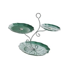 3 Tier Serving Tray Dessert Plate Multipurpose Dessert Cupcake Stand 3 Layer