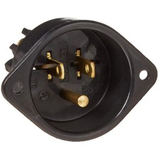 15A 125V Flanged Inlet Receptacle - Commercial Grade