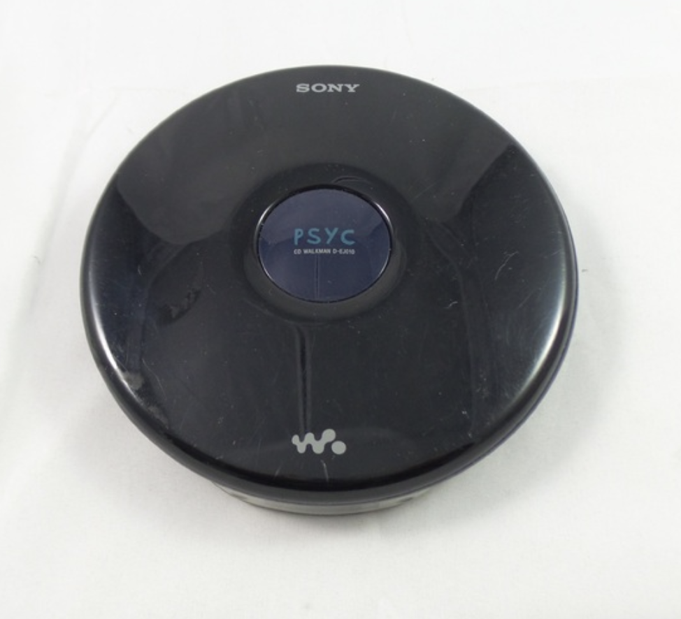 Sony PSYC CD Walkman Portable Personal CD Player - Black (D-EJ010