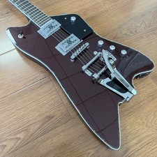  G6199 Billy-Bo Jupiter Thunderbird Red Electric Guitar With Bigsby System