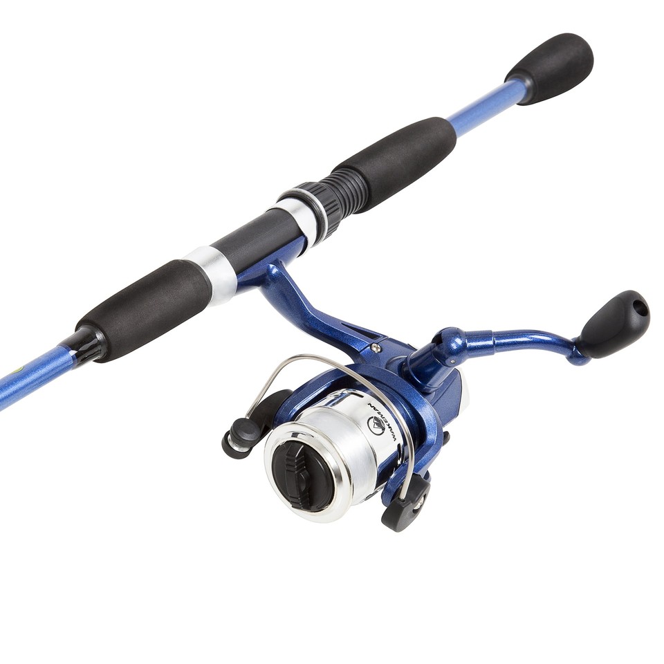Wakeman Swarm Series Spinning Rod and Reel Combo Fiberglass Spinning
