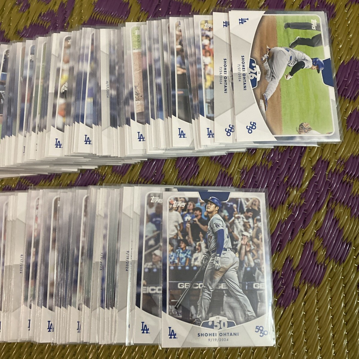 2024 Topps SHOHEI OHTANI 50/50 Base Singles - You Pick Complete