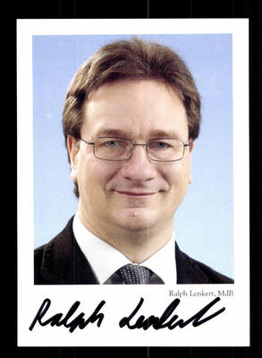 Ralph Lenkert Autogrammkarte Original Signiert  ## BC 90209