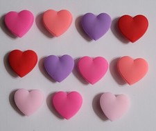 11 Pcs. Heart Theme Shoe charms for Crocs