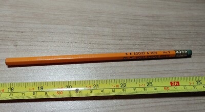 Vintage S. E. Rockey & Son MT. Holly Springs Gardners PA Advertising Pencil