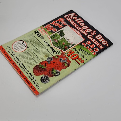 Vintage Kellogg's Garden Book 1933 Color Catalog Flower Strawberry - Picture 8 of 8