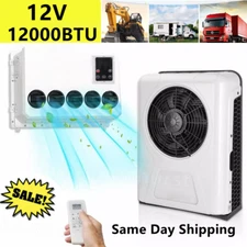 12V 12000 BTU Truck Cab Air Conditioner Split AC Fits Semi Trucks Bus RV Caravan