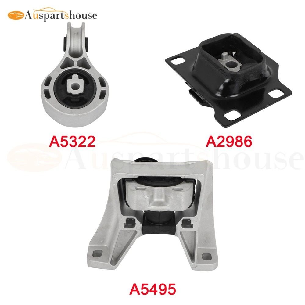 Engine Motor & Trans Mount For 2008-2011 Ford Focus 2.0L A5495 A5322 A2986