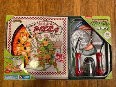 Nickelodeon Teenage Mutant Ninja Turtles 14 Piece Pizza Party Set TMNT Play Food