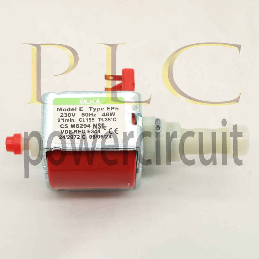 1x ULKA EP5 48W 650CC/MIN Solenoid Pump Water Pump For Coffee Machine