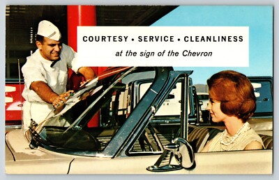 Postcard Chevron Oil Change Reminder - Stubbs Auto Service Vancouver