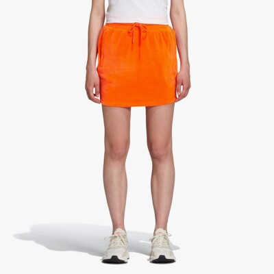 ☆人気☆【Adidas】美脚見え☆ Originals SCOTT SKIRTS SET UP Jeremy Scott x adidas Originals JS Skirt W Velour App Signal