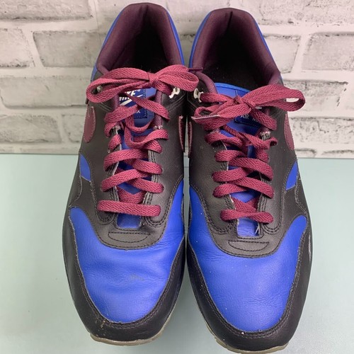 Nike Air Max 1 Master Men's Size 12 Blue Black Maroon 943756-901 - Picture 4 of 9