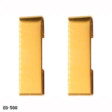 US Military Brass Parade Pistol Belt Keepers ~ 1 Set ~ Military Police MP's USA