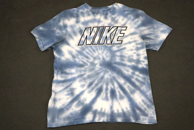 nike blue tie dye shirt