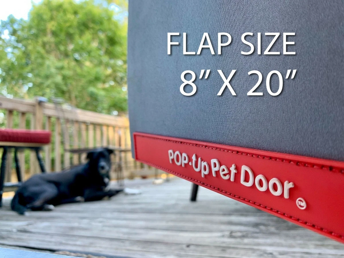 Tall sliding glass dog hotsell door