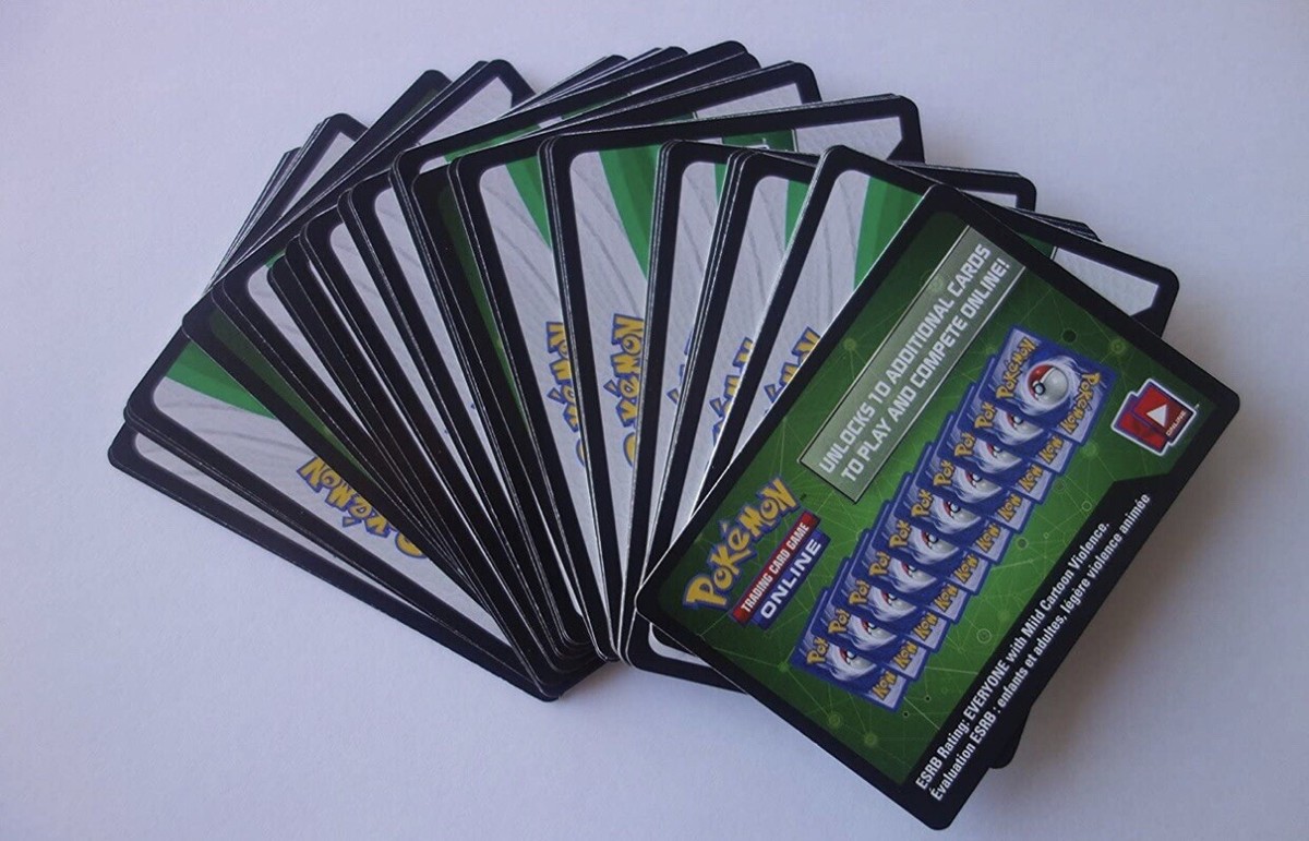 qr codes for pokemon trading card game online POKEMON TRADING CARD GAME ONLINE QR CARD CODES LOT OF 5
