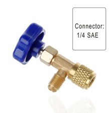 Kit abridor de botellas universal para válvula de grifo de CA de coche R22 R134a R410A 1/4 SAE
