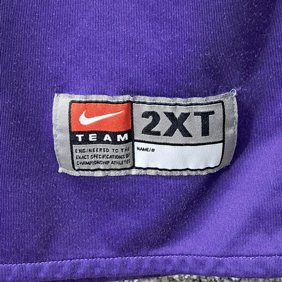 Nike Jersey Unisex Olivet Nazarene 30 Reversible Púrpura Blanco 2XT Foto 3 de 4