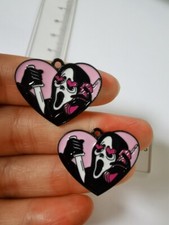 Lot cartoon Halloween ghost Metal Charm Pendant DIY earring Jewelry Making