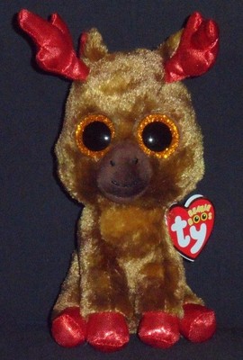 TY BEANIE BOOS - MAPLE the 6'' MOOSE - MINT with MINT TAGS - CANADA EXCLUSIVE