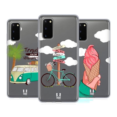 HEAD CASE DESIGNS SOMMER ABENTEUER SOFT GEL HANDYHÜLLE FÜR SAMSUNG HANDYS 1