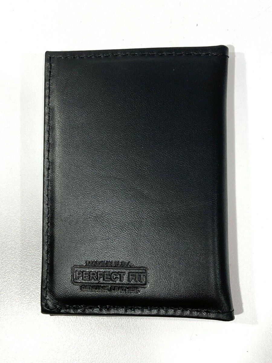Perfect Fit Shield Wallet – Texas Ranger Badge Holder, Genuine Leather Hidden Wallet