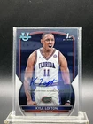 Kyle Lofton 2023 Bowman's Chrome Auto Autograph RC Florida Gators R13
