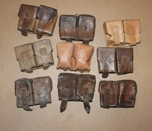 1 Yugo Mauser M48 Leather Ammo Pouch #W8