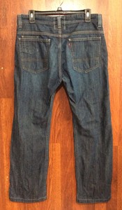 RARE LEVIS 1853 32x32-32X30 LIMITED EDITION MINORS CUT STRAIGHT LEG BLUE  JEANS | eBay