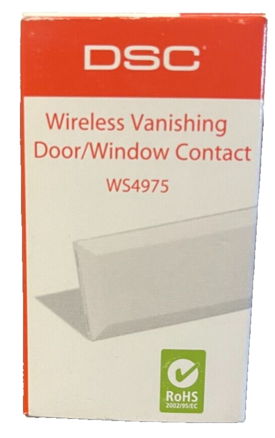 Brand New DSC WS4975 Wireless Vanishing Contact, US Version EV-DW4975 sensor