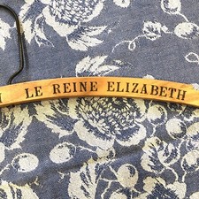 Queen Elisabeth Hotel Hanger Wood Advertising 16  Vintage Montreal John  Yoko