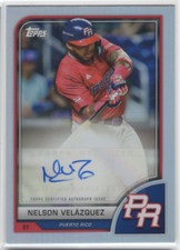 2023 Topps World Baseball Classic Autographs #AVNV Nelson Velazquez Auto