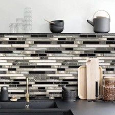 Peel and Stick Wallpaper Kitchen Backsplash 17.7inchx118.1'' Tile Contact Paper