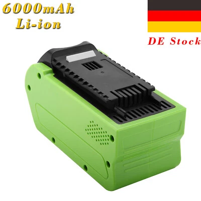 CREABEST 40V 6000mAh Li-ion Akku Für GreenWorks G-MAX 40V 29462 29472 27062 26272 24252