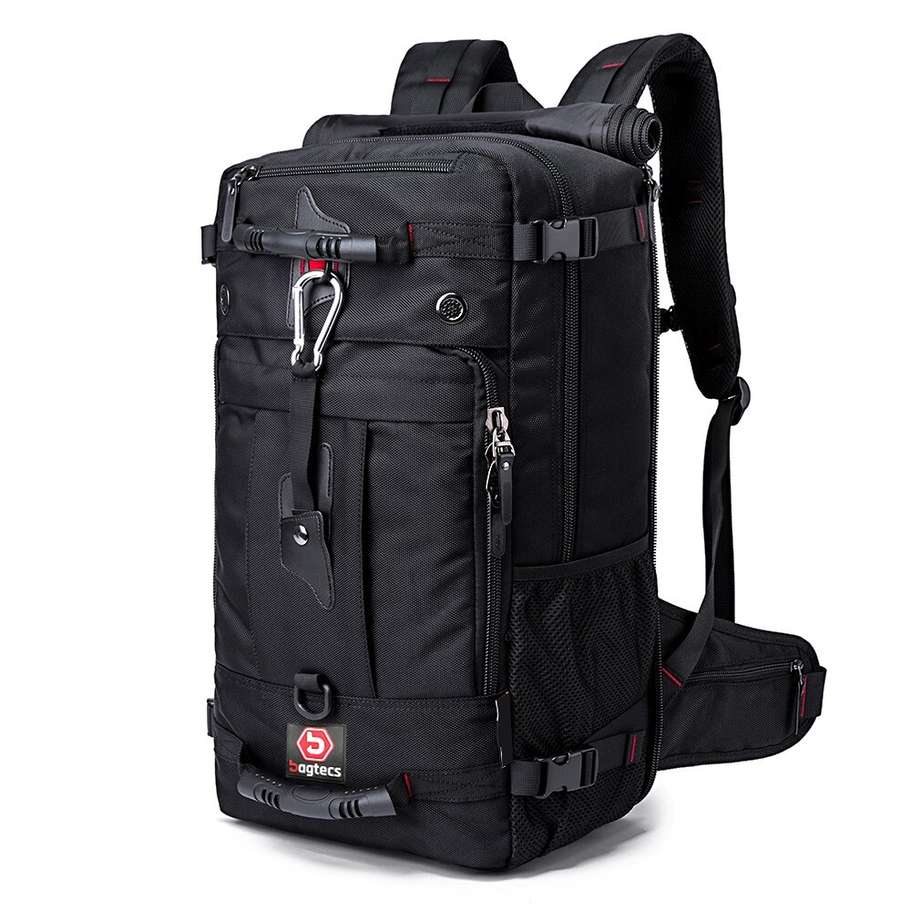 Motorrad Rucksack / Hecktasche Bagtecs HK4 45 Liter schwarz