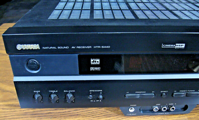 Yamaha HTR 5440 5.1 Channel, 65W x 5, Receiver w/Rmt & Manual